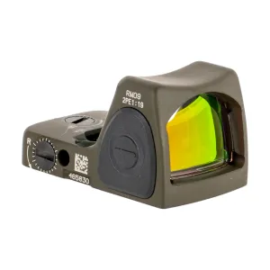 Trijicon RMR Type 2 Adjustable LED Reflex Sight - 1 MOA - OD Green