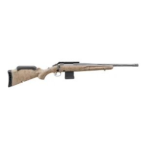 Ruger American Ranch Gen II 300 Blackout Rifle - FDE Splatter Stock - 16"