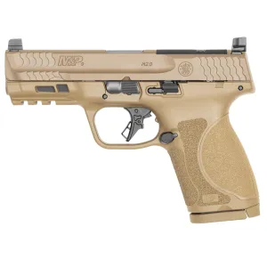 Smith & Wesson M&P 2.0 Optic Ready 9mm Pistol - 4.0" - FDE - 2x 15rd Mags