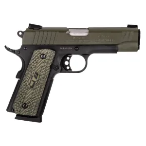 Taurus Commander .45 ACP 1911 Pistol - 4.2" - Green - 1x 8rd Mag
