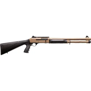 Four Peaks S4 Shotgun Shotgun 12 Gauge - 18.5" - FDE