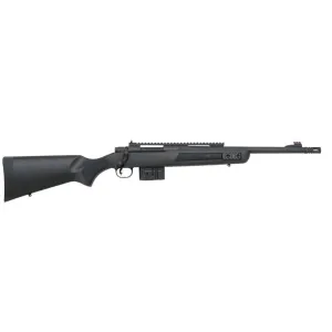 Mossberg MVP Scout Bolt Action Rifle 308 Win - 16.25" Medium Bull Barrel - Black