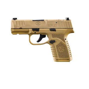 FN America Reflex Optic Ready 9mm Pistol - 3.3" - FDE - 2x 10rd Mags