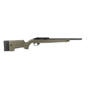 Bergara BXR 22lr Rimfire Rifle - OD Green - Fluted - 16.5"