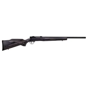 Savage Arms B.Mag Bolt Action Rifle 17 WSM - 22" - Matte Black - Grey Sporter Stock