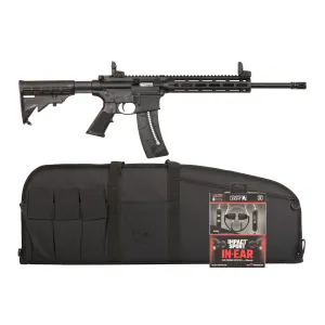 Smith & Wesson M&P15-22 Sport 22lr AR-15 Rifle Package - Black - 25rd - 16.5"