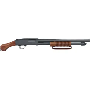Mossberg 590 Night Stick 12 Gauge Shotgun - 18.5" - Black/Wood