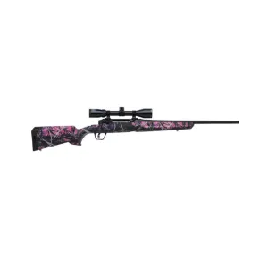 Savage Arms Axis II XP Compact Bolt Action Rifle 243 Win - 20" - Matte - Muddy Girl Camo / Vortex Crossfire II 3-9x40 Scope