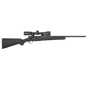 Mossberg Patriot Bolt Action Rifle With Vortex 3-9x Scope 7mm-08 - 22" - Matte Blued - Synthetic Stock