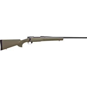 HOWA M1500 Hogue 243 Win Bolt Action Rifle - 22" - Green