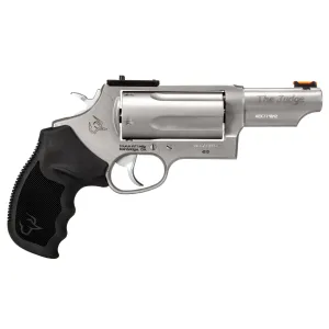Taurus 4410 Judge Tracker .410 Bore DA/SA Revolver - 3" - Matte Stainless - 5rd - 2.5" Chamber