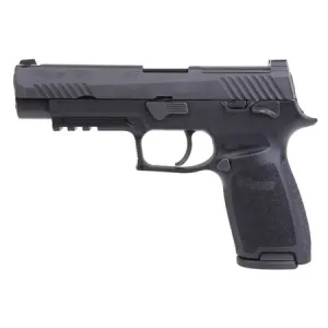 SIG Sauer Off Duty P320 Full Size Optic-Ready 9mm Pistol - Manual Safety - 17 Round - Qualified Individuals Only