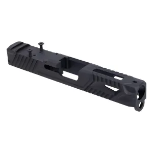 Norsso N19 Pirahna TP Stripped Slide fits GLOCK 19 G3 - RMR Cut - Black
