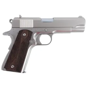 Tisas Tank Commander .45 ACP 1911 Pistol - 4.25" - Silver - 2x 8rd Mags