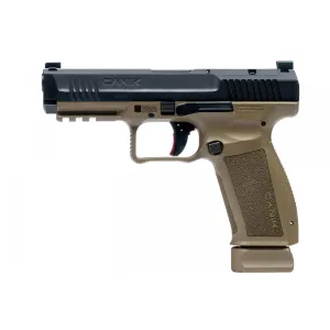 Canik SFT Optic Ready 9mm Pistol - 4.46" - FDE - 1x 18rd, 1x 20rd Mags