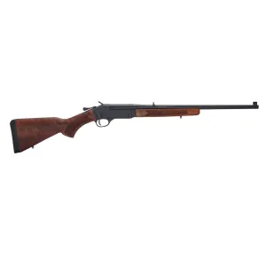 Henry Repeating Arms Henry Singleshot  Rifle 243 Win - 20" - Blue