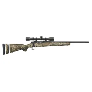 Mossberg Patriot Super Bantam Bolt Action Rifle With Scope 7mm-08 - 20" - Matte Blued - True Timber Strata Camo