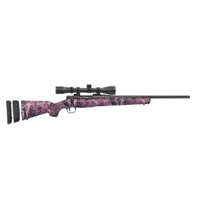 Mossberg Patriot Super Bantam .308 Win Bolt Action Rifle - 3-9x40 Scope - Pink Camo