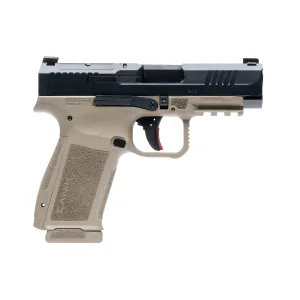 Canik MC9LS Optic Ready 9mm Pistol - 3.5" - Black/FDE - 2x 17rd Mags