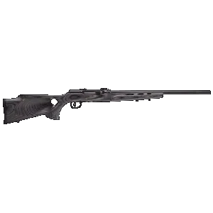Savage Arms A22 Rifle 22 LR - 22" - Satin Blue - Gray Laminate Thumbhole Stock