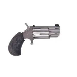 North American Arms Pug Revolver 22lr/22mag - 1" Heavy Barrel - Stainless - Ported - Night Sights