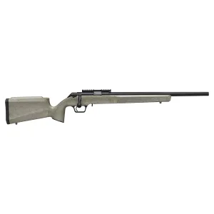 Springfield Armory 2020 Rimfire Target 22 LR Bolt Action Rifle - 20" Heavy Barrel - Matte Blued - 10rd - Sage/Black Stock