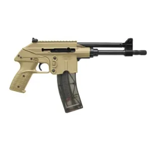Kel-Tec PLR-22 Handgun 22 LR - 10.5" - Blue - Tan Polymer Frame
