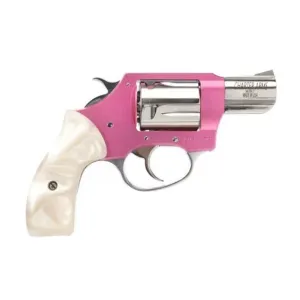 Charter Arms Chic Lady Revolver 38 Special - 2.0" - Pink Anodized Frame - Black Rubber Grips