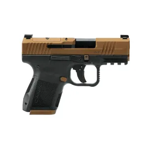 Canik MC9 Optic Ready 9mm Pistol - 3.18" - Brown - 2x 10rd Mags
