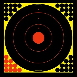 Birchwood Casey Shoot-N-C 17.25" Bull's-Eye Target - 100 Pack