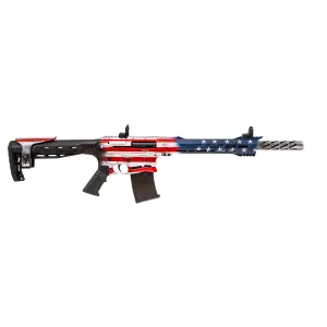 Legacy Sports International Citadel Boss 25 12 Gauge Semi-Auto Shotgun - 18.75" - American Flag