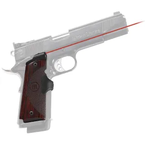 Crimson Trace Master Series Lasergrips for 1911 - Rosewood - Red Laser