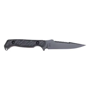 Toor Knives Darter S 4.25" Fixed Blade Knife - Shadow Black