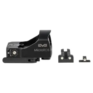 Meprolight MicroRDS Pistol Red Dot Sight with Mount - Fits SIG 226/320
