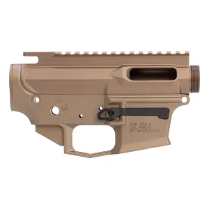 Aero Precision EPC-9 - 9/40 Threaded Assembled Receiver Set - Kodiak Brown Anodized