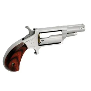 North American Arms Mini Convertible Revolver 22lr/22mag - 1 5/8" - Stainless - Ported