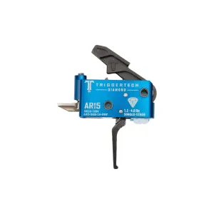 TriggerTech AR-15 Single-Stage Diamond Trigger - Flat Black