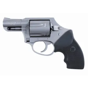 Charter Arms Undercover Double Action Only Revolver 38 Special - 2.0" - Stainless - Black Rubber Grips