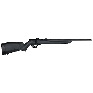 Savage Arms B17F Compact Bolt Action Rifle 17 HMR - 18" - Matte Blue