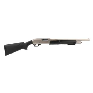 Rock Island Meriva 3-in-1 Chrome 12 Gauge Shotgun Package - 18.5" / 28" Barrels