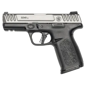 Smith & Wesson SD40 2.0 .40 S&W Pistol - 4.0" - Silver - 1x 14rd Mag
