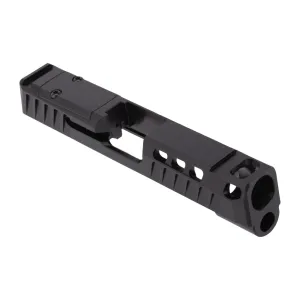 Shalo Tek P365XLC Sentinel Slide - RMSc Cut - Black Nitride