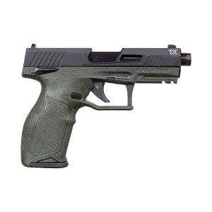 Taurus TX22 .22 LR Rimfire Pistol - 4.1" - OD Green - 2x 10rd Mags