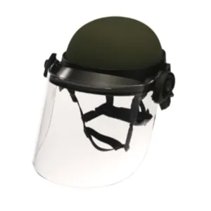 Armor Express Paulson DK6-H.150 Riot Face Shield - Field Mount - Long