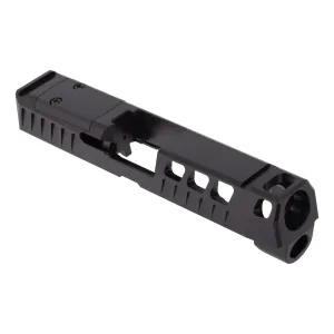 Shalo Tek P320C IC Sentinel Slide - RMRSc Cut - Black Nitride