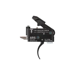TriggerTech AR-15 Single-Stage Adaptable Trigger - Curved Black