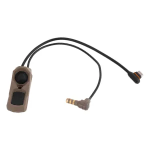 Unity Tactical AXON SYNC Switch - LINK USB-C / NGAL Laser - Vis Override - 7" - FDE