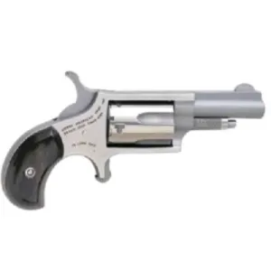 North American Arms Mini Revolver 22 LR - 1 5/8" - Stainless - Black Pearlite Steel Frame