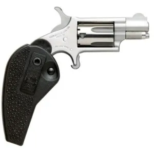 North American Arms Mini-Rev Holster / Grip Combo Revolver 22 LR - 1 1/8" - Stainless