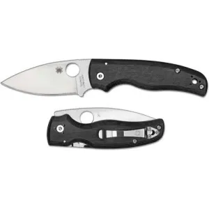 Spyderco Shaman Folding Knife - Black